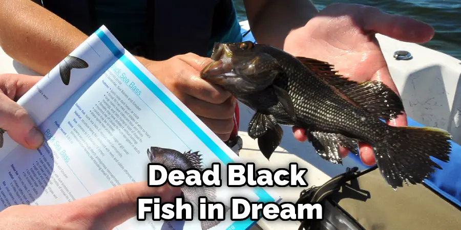 Dead Black  Fish in Dream