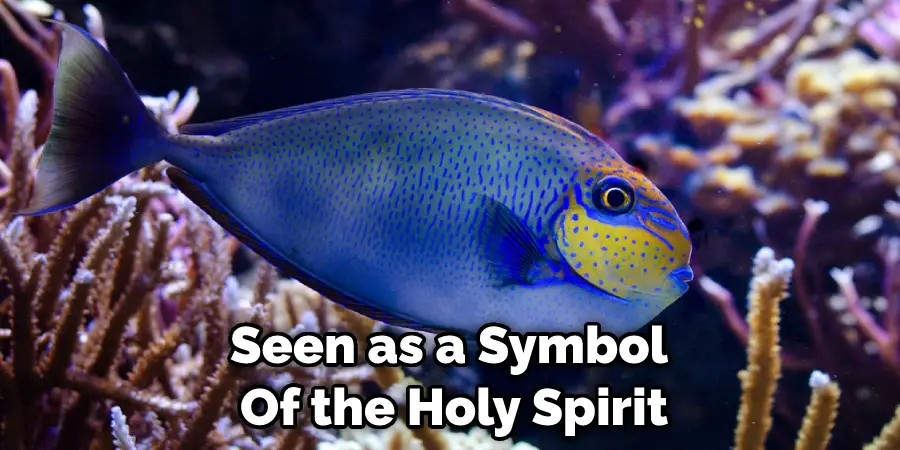 Seen as a Symbol  Of the Holy Spirit