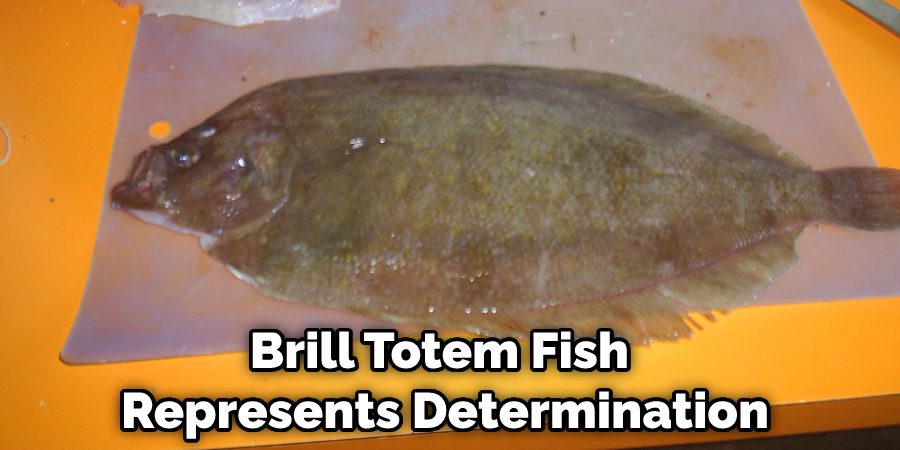 Brill Totem Fish Represents Determination