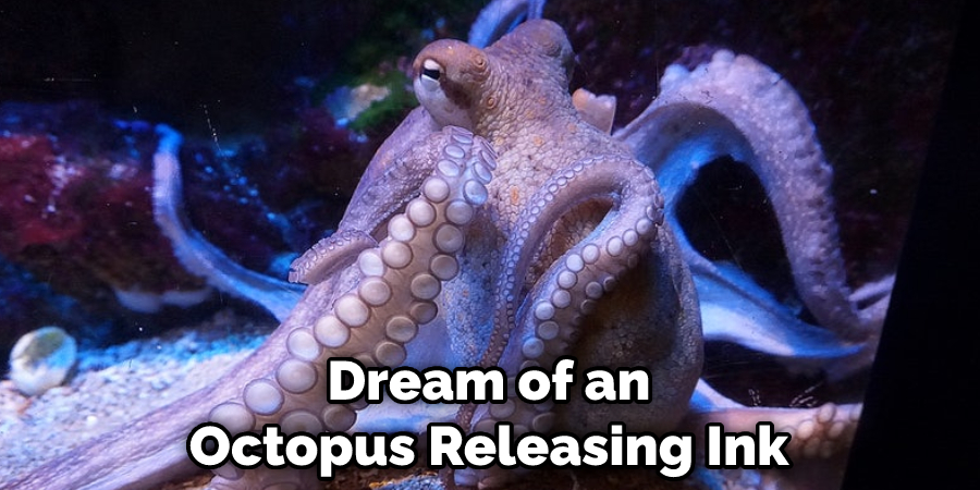 Dream of an Octopus Releasing Ink