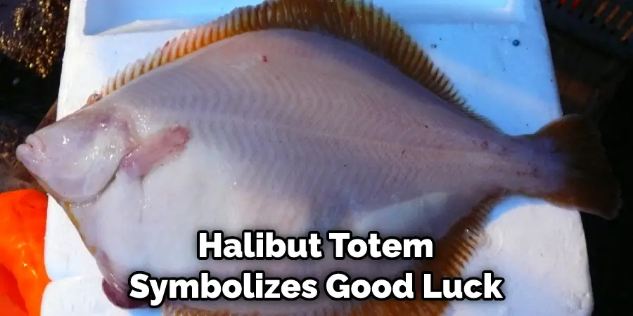 Halibut Totem Symbolizes Good Luck