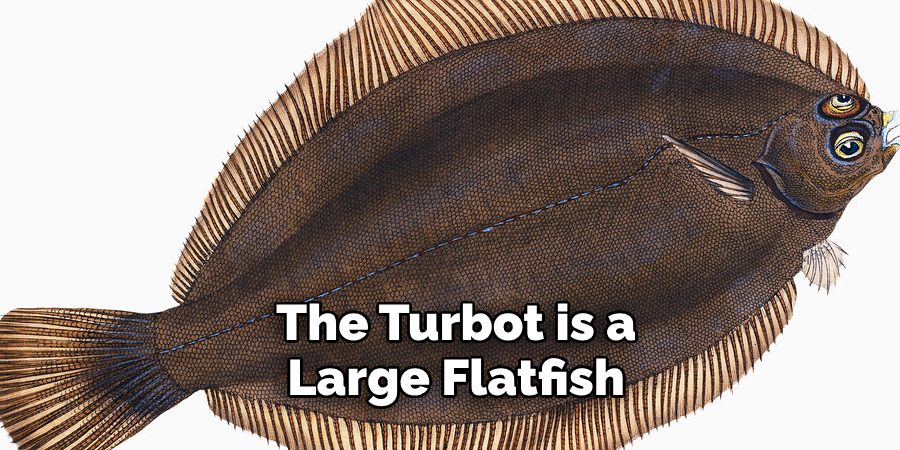 The Turbot is a Large Flatfish 