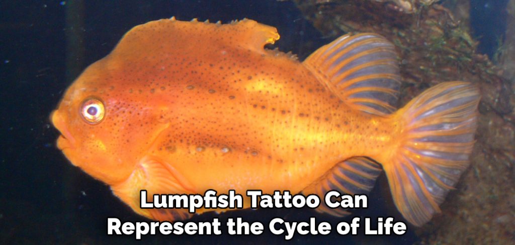 Lumpfish Tattoo Can Represent the Cycle of Life