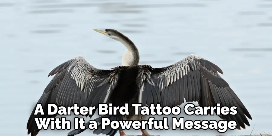 A Darter Bird Tattoo Carries With It a Powerful Message