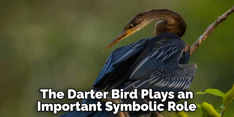 The Darter Bird Plays an
Important Symbolic Role