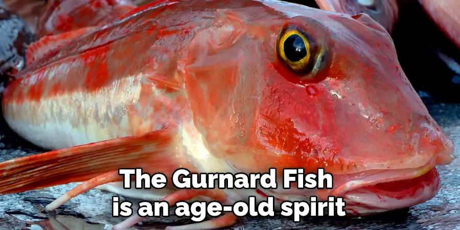 The Gurnard Fish 
is an age-old spirit