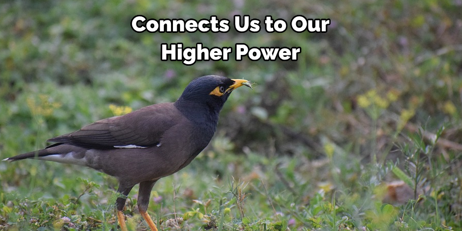 Connects Us to Our Higher Power