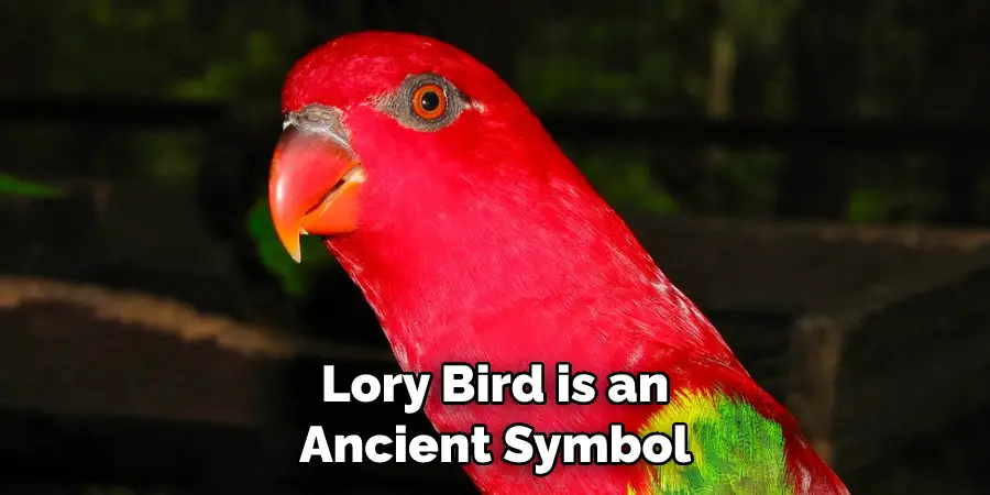 Lory Bird is an Ancient Symbol