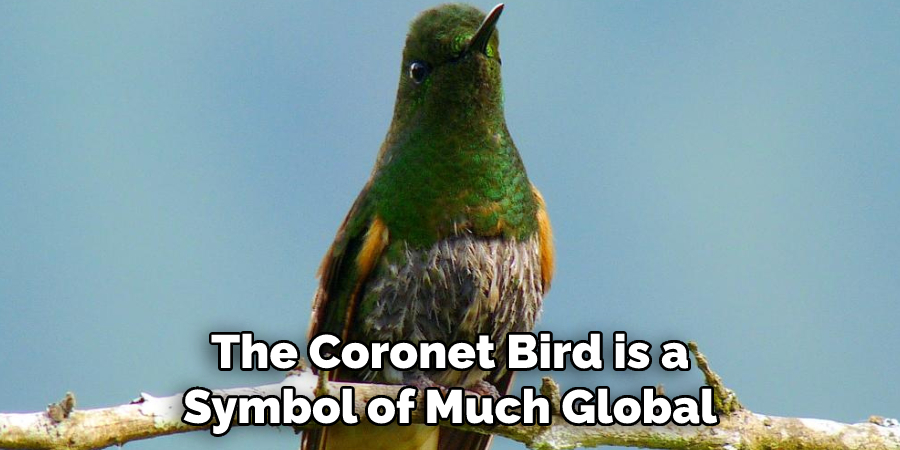 The Coronet Bird is a
Symbol of Much Global