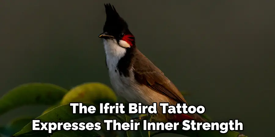 The Ifrit Bird Tattoo Expresses Their Inner Strength