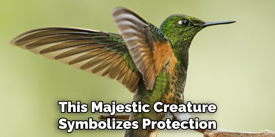 This Majestic Creature
Symbolizes Protection