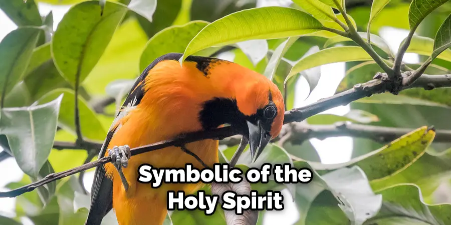 Symbolic of the Holy Spirit