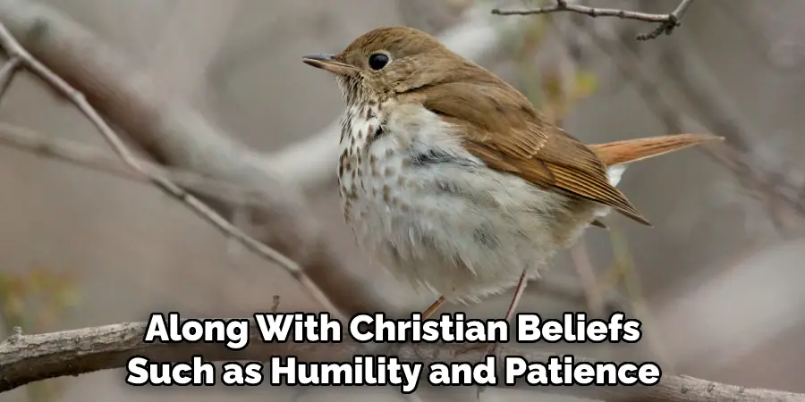  Along With Christian Beliefs Such as Humility and Patience