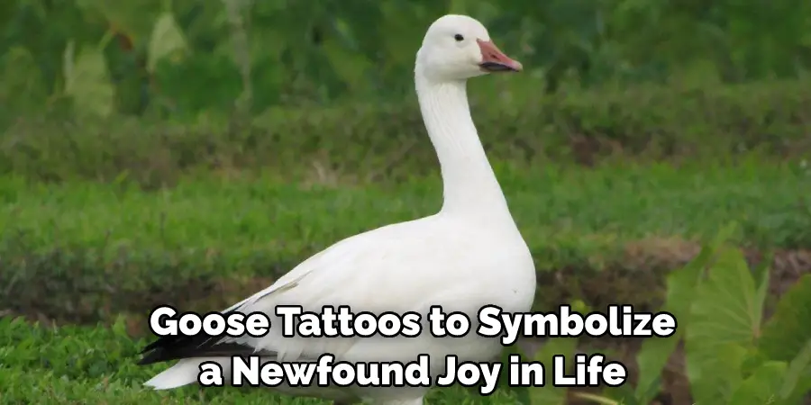  Goose Tattoos to Symbolize a Newfound Joy in Life