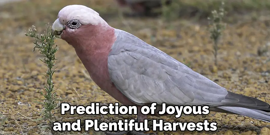 Prediction of Joyous and Plentiful Harvests