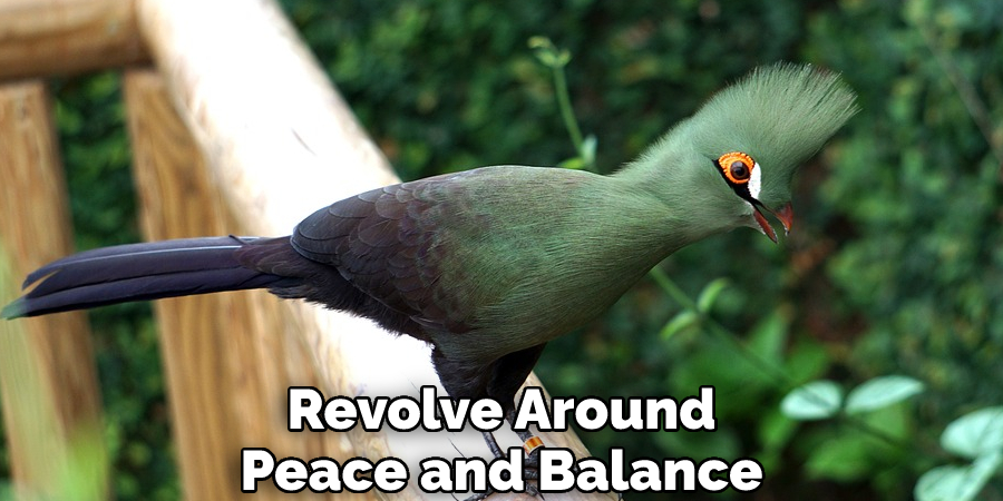 Revolve Around Peace and Balance