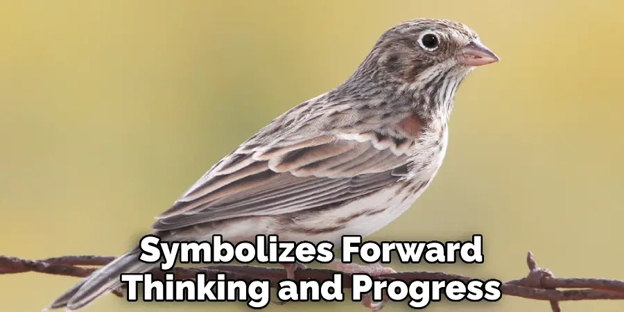 Symbolizes Forward Thinking and Progress