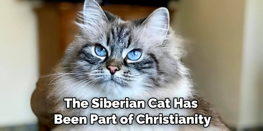 The Siberian cat has been part of Christianity