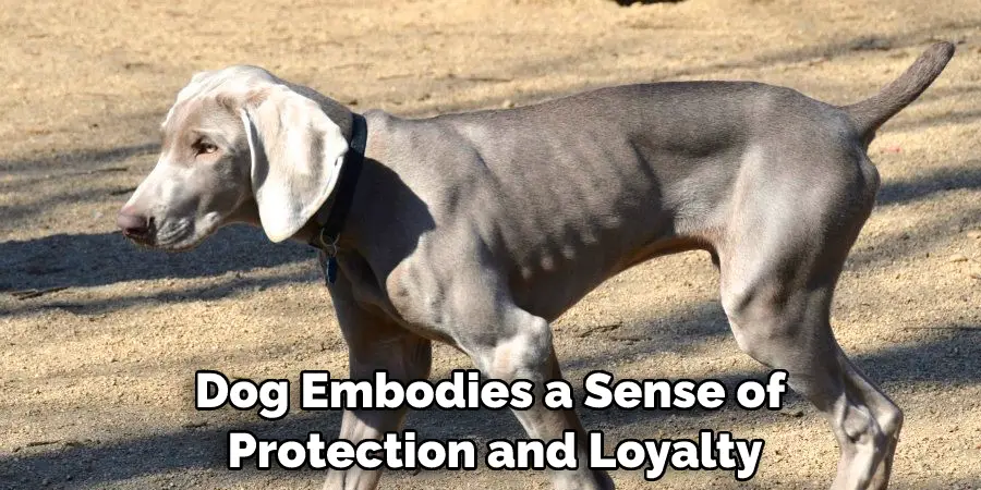 Dog Embodies a Sense of Protection and Loyalty