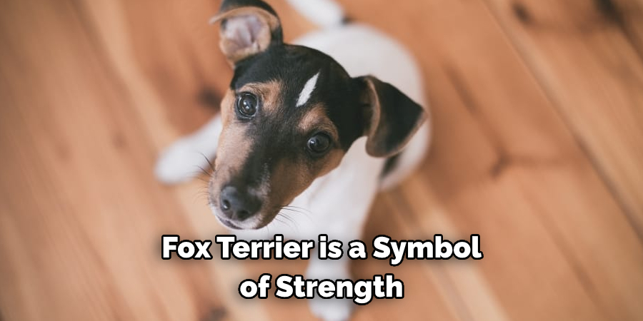 Fox Terrier is a Symbol of Strength