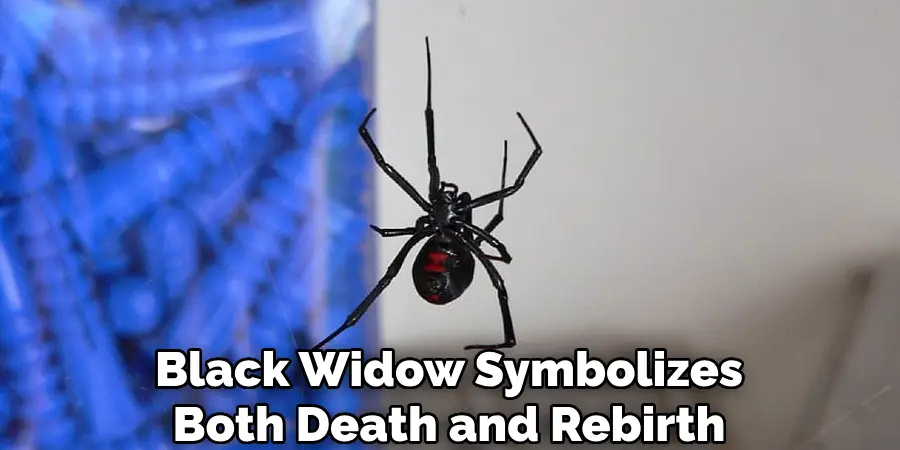 Black Widow Symbolizes Both Death and Rebirth