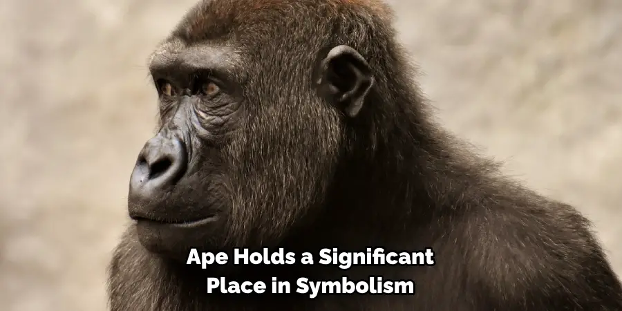 Ape Holds a Significant 
Place in Symbolism