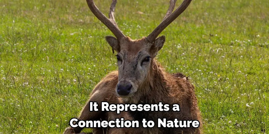 It Represents a 
Connection to Nature
