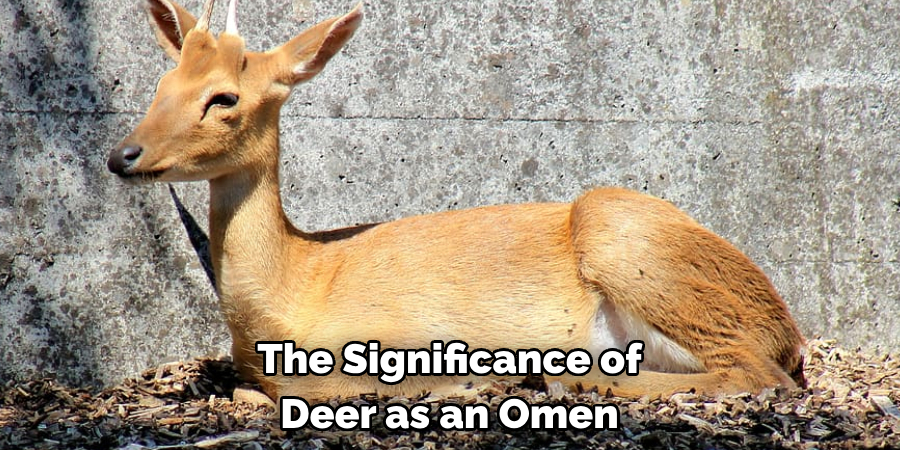 The Significance of 
Deer as an Omen 