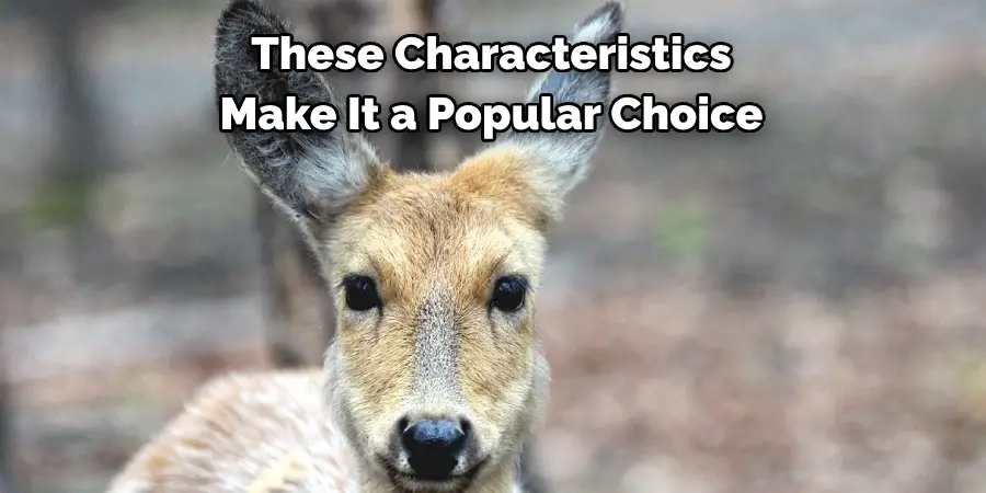 These Characteristics 
Make It a Popular Choice