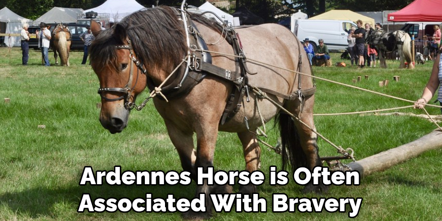 Ardennes Horse is Often Associated With Bravery