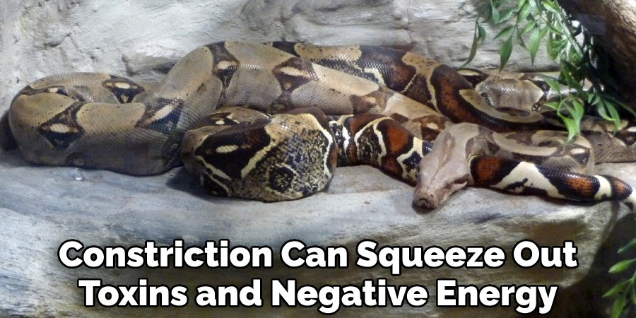 Constriction Can Squeeze Out Toxins and Negative Energy