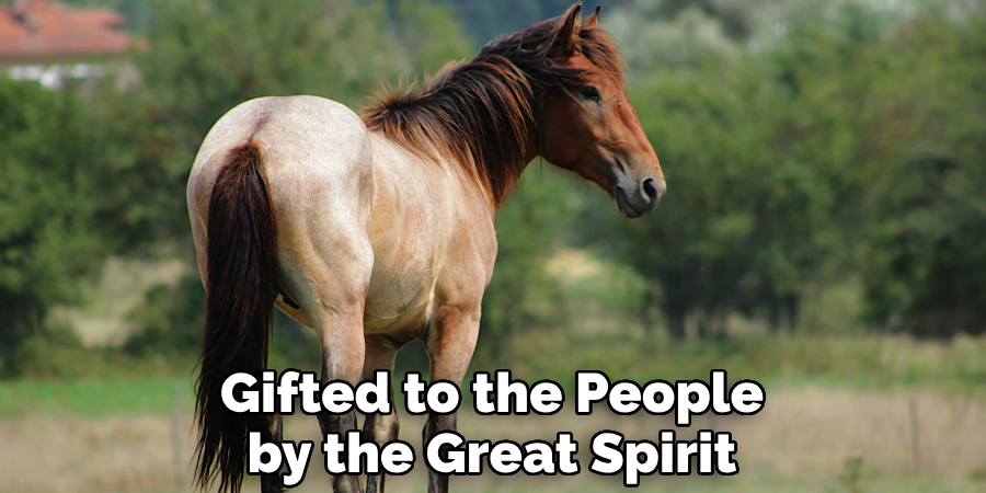 Gifted to the People by the Great Spirit