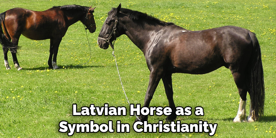 Latvian Horse as a Symbol in Christianity