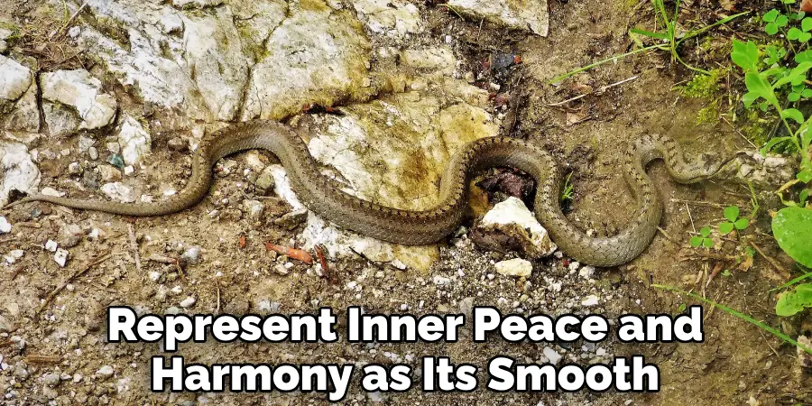 Represent Inner Peace and Harmony as Its Smooth