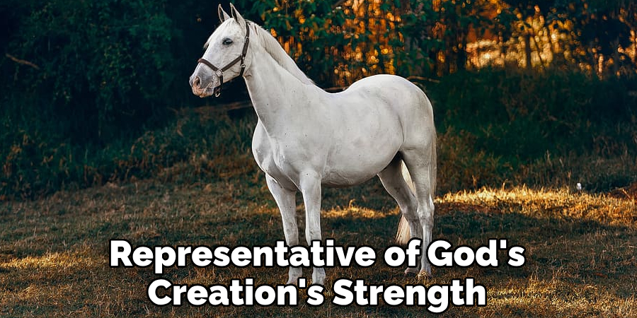 Representative of God's Creation's Strength