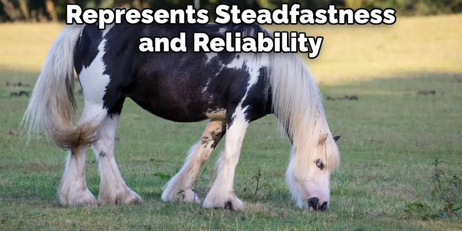 Represents Steadfastness and Reliability