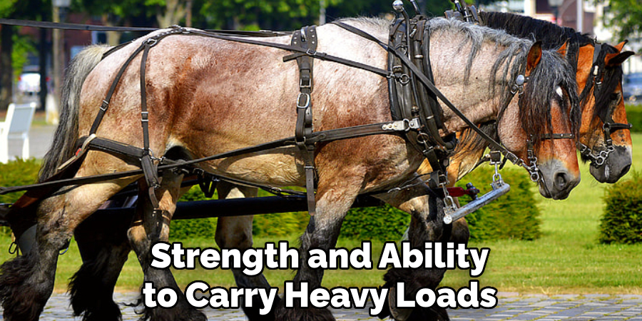 Strength and Ability to Carry Heavy Loads