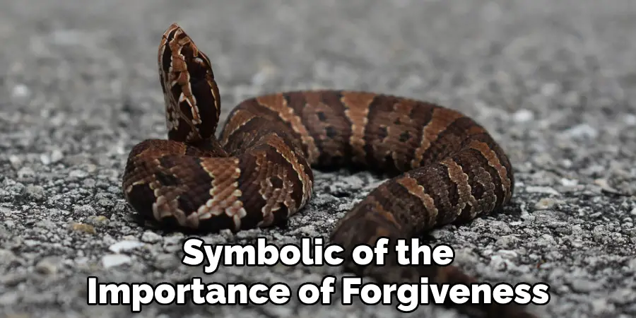 Symbolic of the Importance of Forgiveness