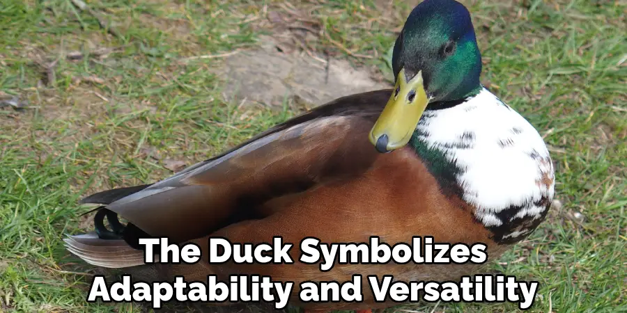 The Duck Symbolizes Adaptability and Versatility