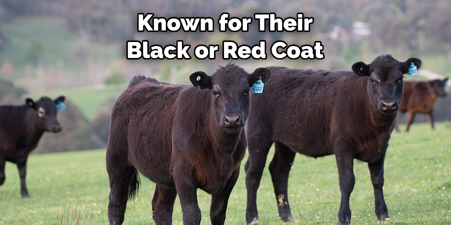 Known for Their 
Black or Red Coat