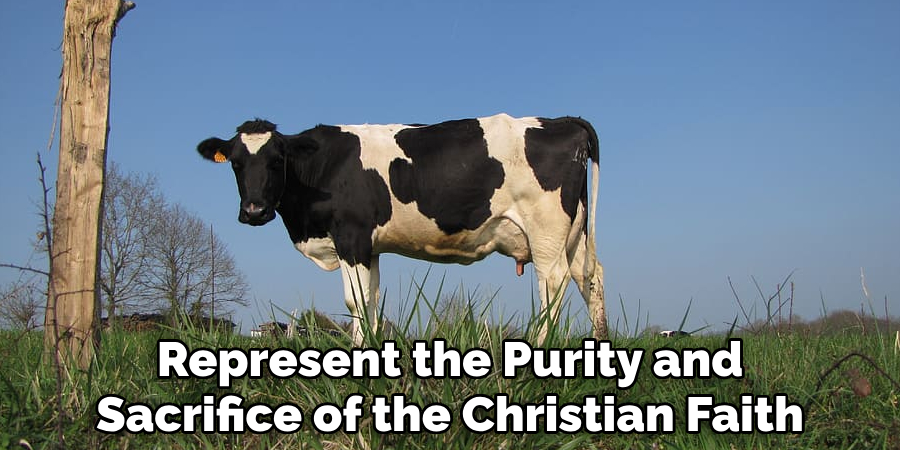 Represent the Purity and Sacrifice of the Christian Faith