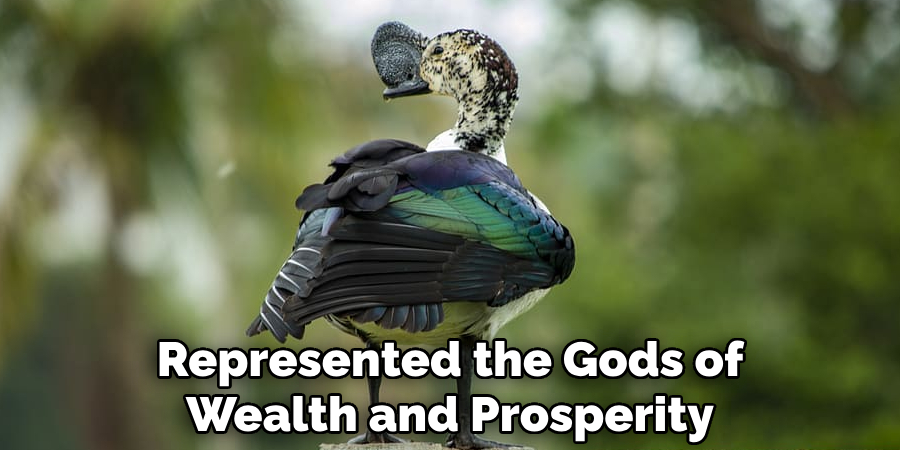 Represented the Gods of Wealth and Prosperity