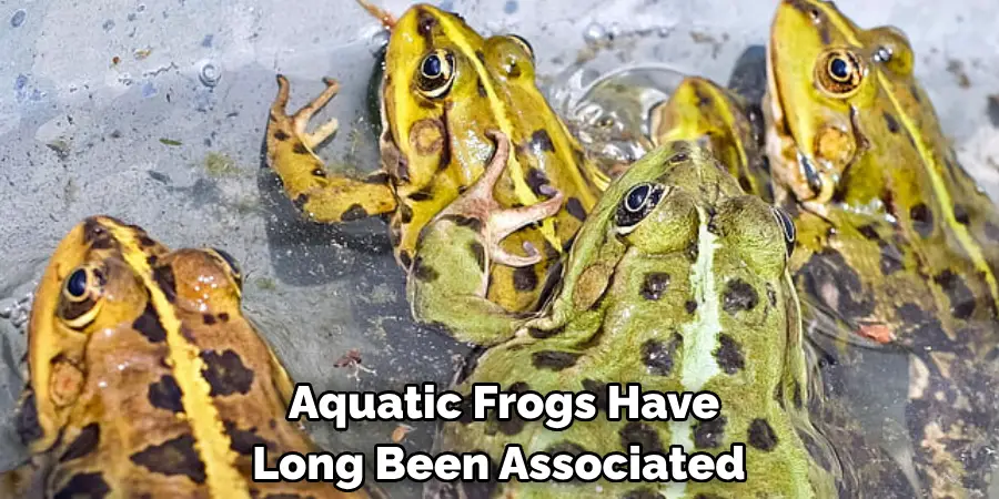 Aquatic Frogs Have 
Long Been Associated 