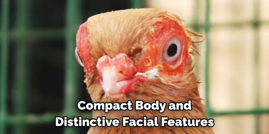Compact Body and 
Distinctive Facial Features