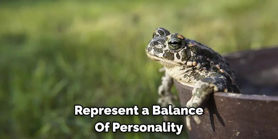 Represent a Balance 
Of Personality