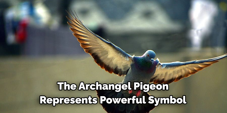 The Archangel Pigeon 
Represents a Powerful Symbol 