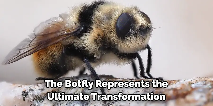 The Botfly Represents the 
Ultimate Transformation