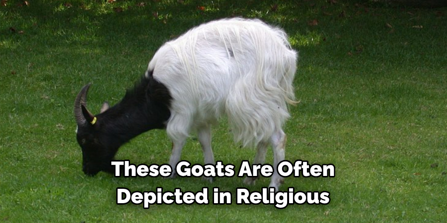 These Goats Are Often 
Depicted in Religious