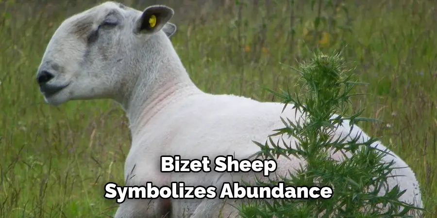 Bizet Sheep
Symbolizes Abundance