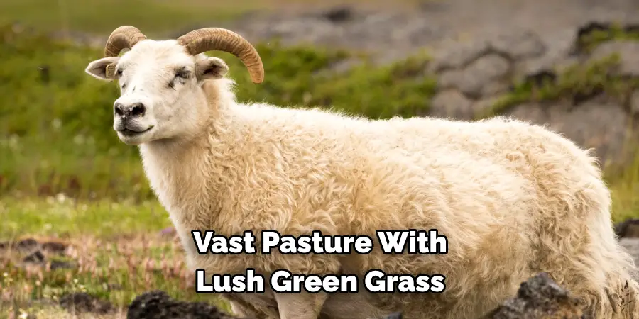 Vast Pasture With 
Lush Green Grass